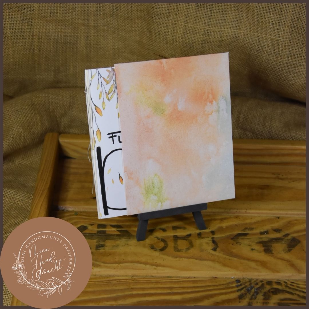 Für dich | Doppel Karte | Herbstblätter