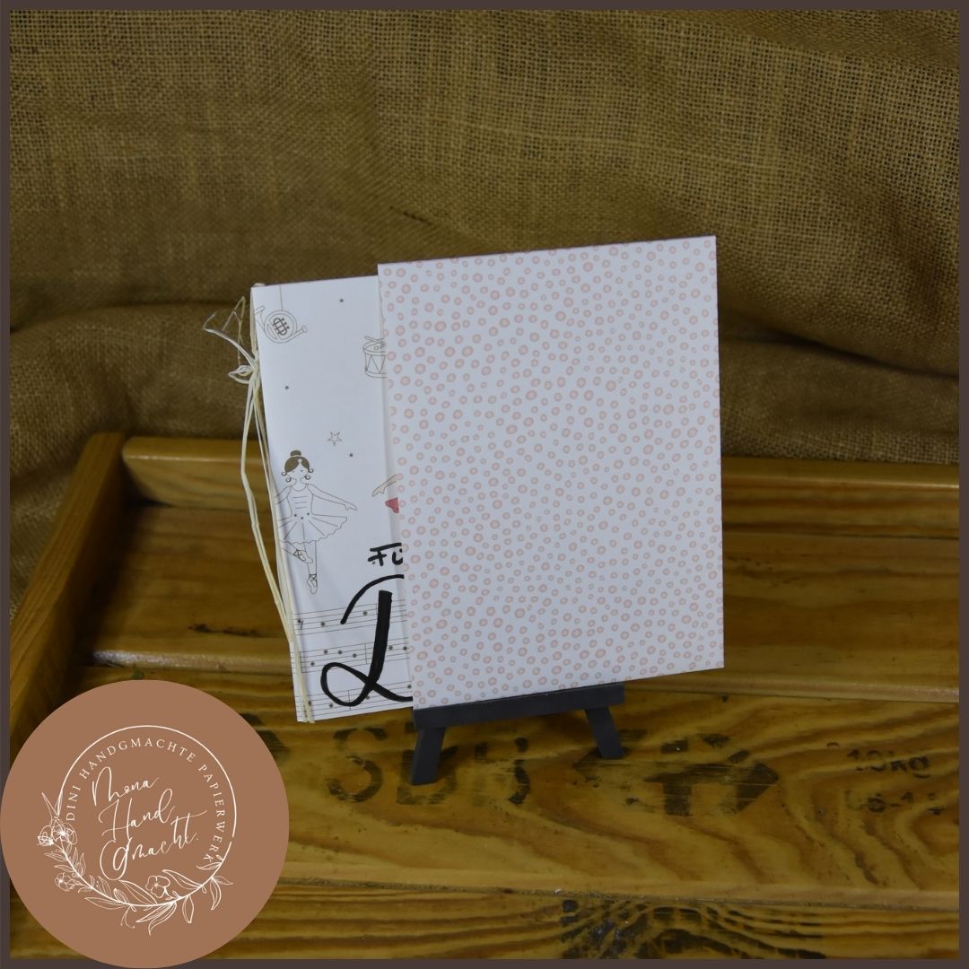 Für Dich | Doppel Karte | Ballerina | Musikinsturment