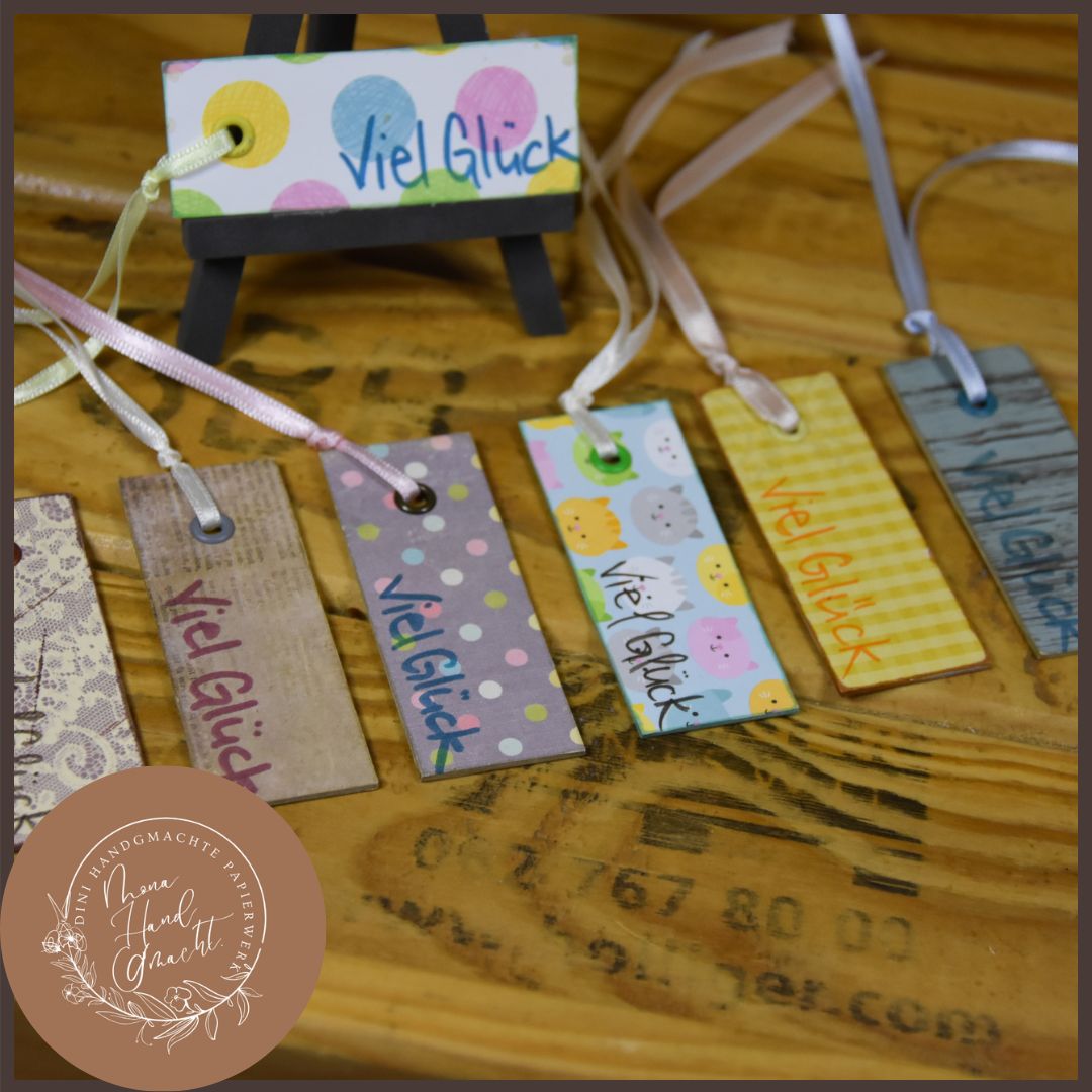 Viel Glück | Anhängerkarte | Klein