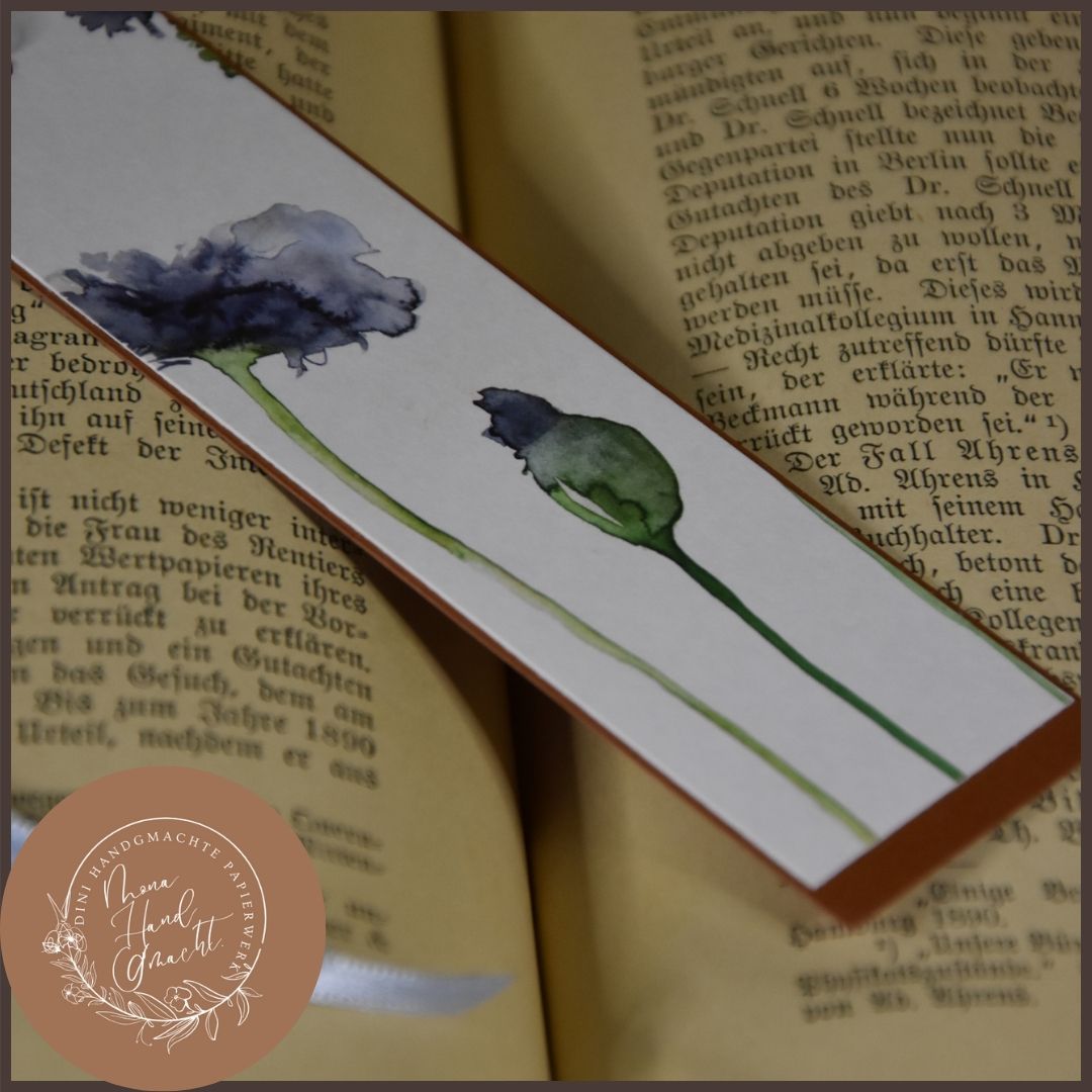 Kornblume | Lesezeichen | blau