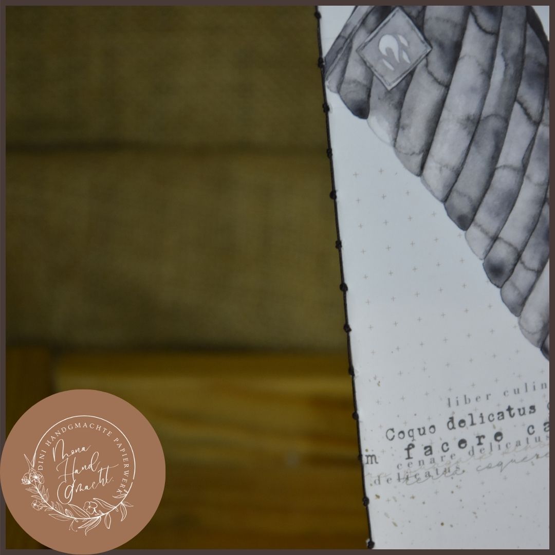 Kochhandschuh | Heft | A5 | Weiss | Rezeptheft