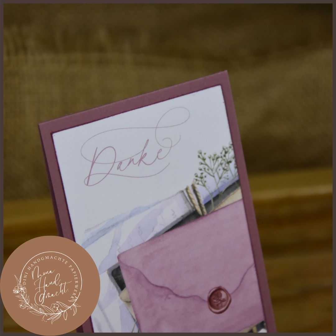 Danke | MiniKarte | Schenken | Brief schreiben