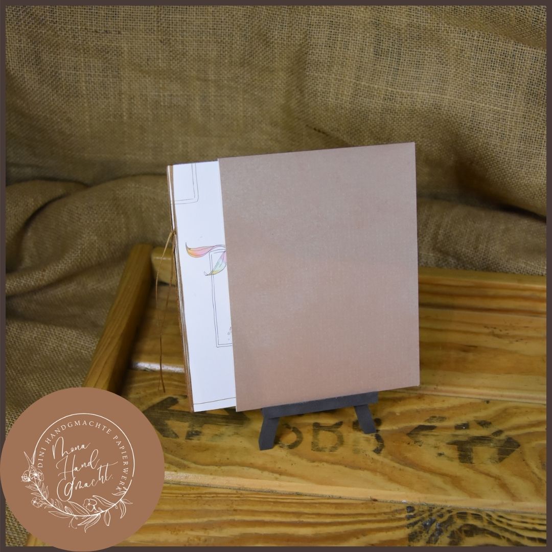 merci, dass du für mich da bist | Doppel Karte | blumig