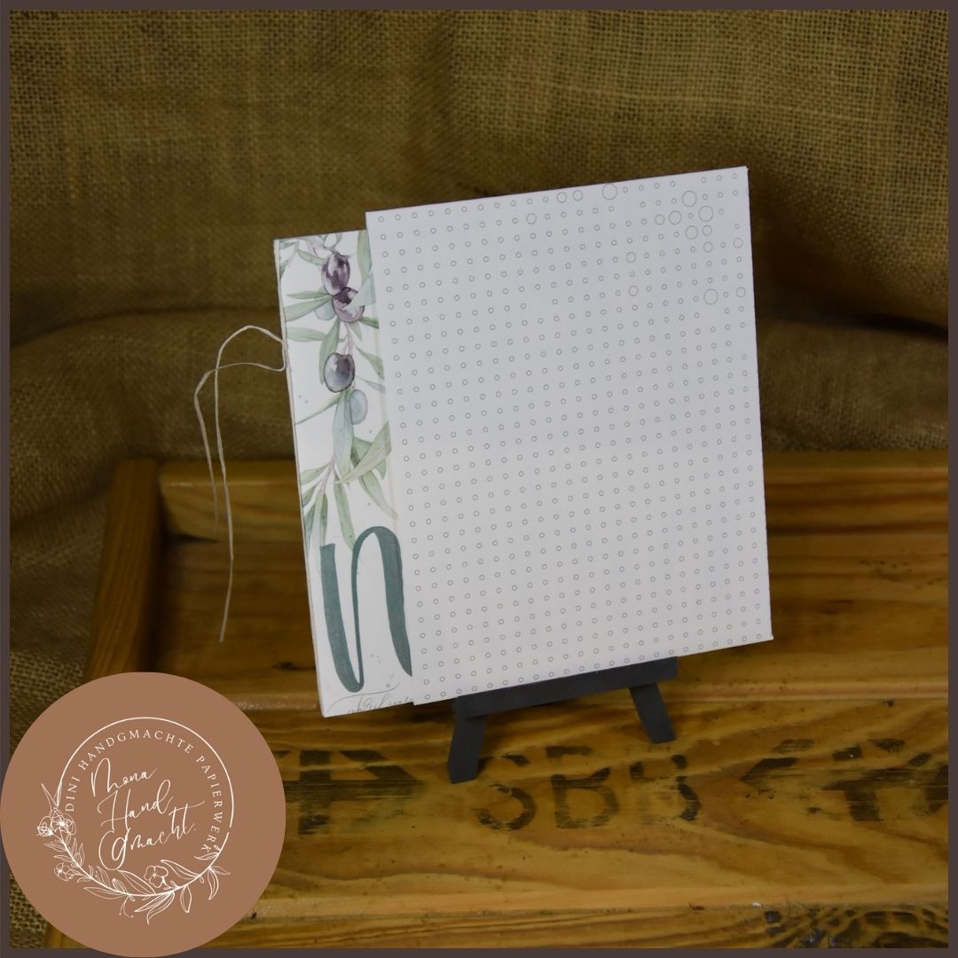 Merci | Doppel Karte | Olive | grün