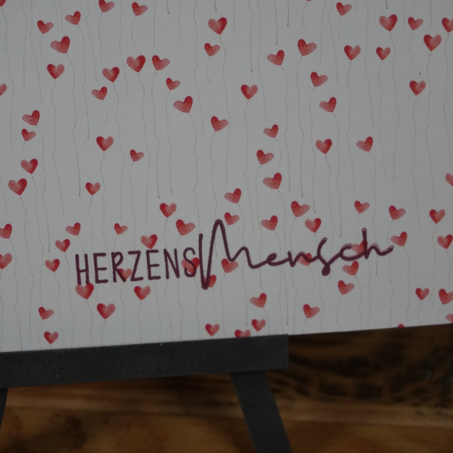 Doppelkarte | Herzensmensch