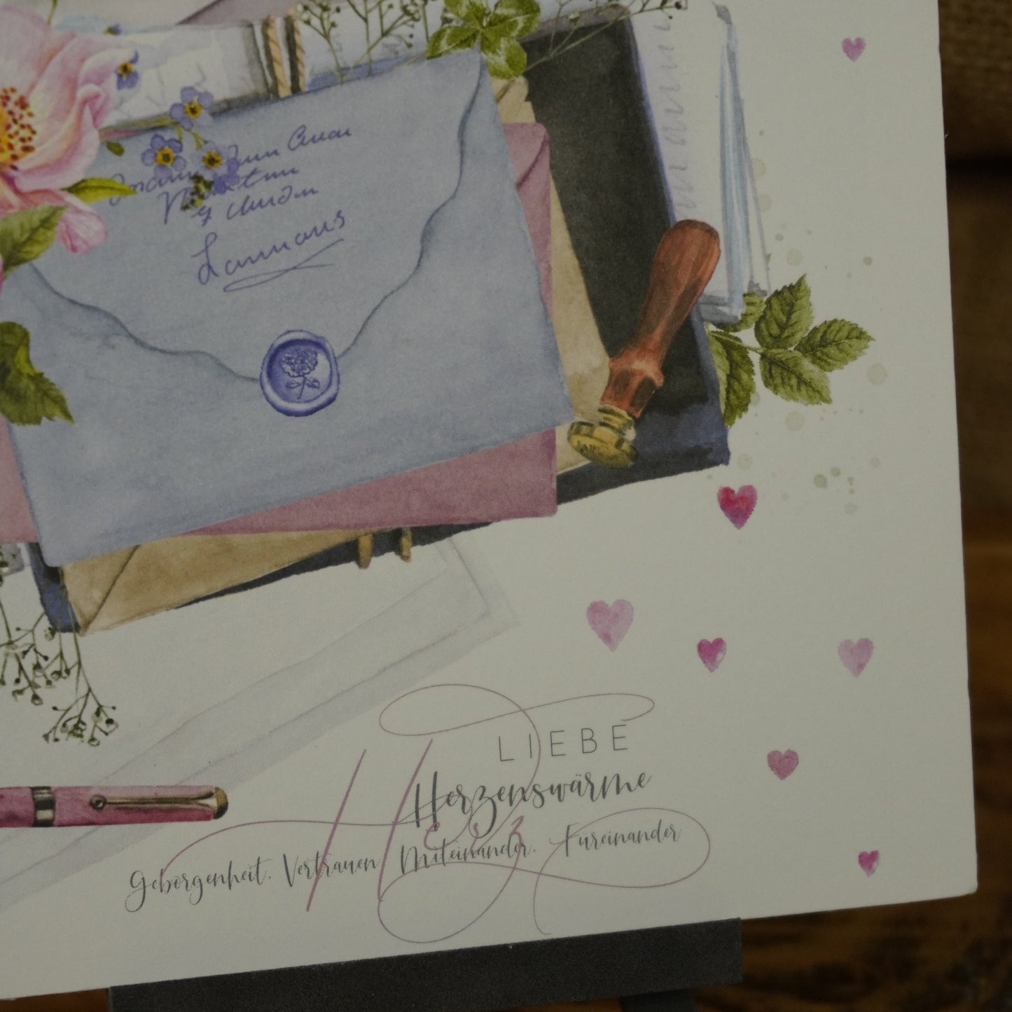Doppelkarte | Liebe Worte