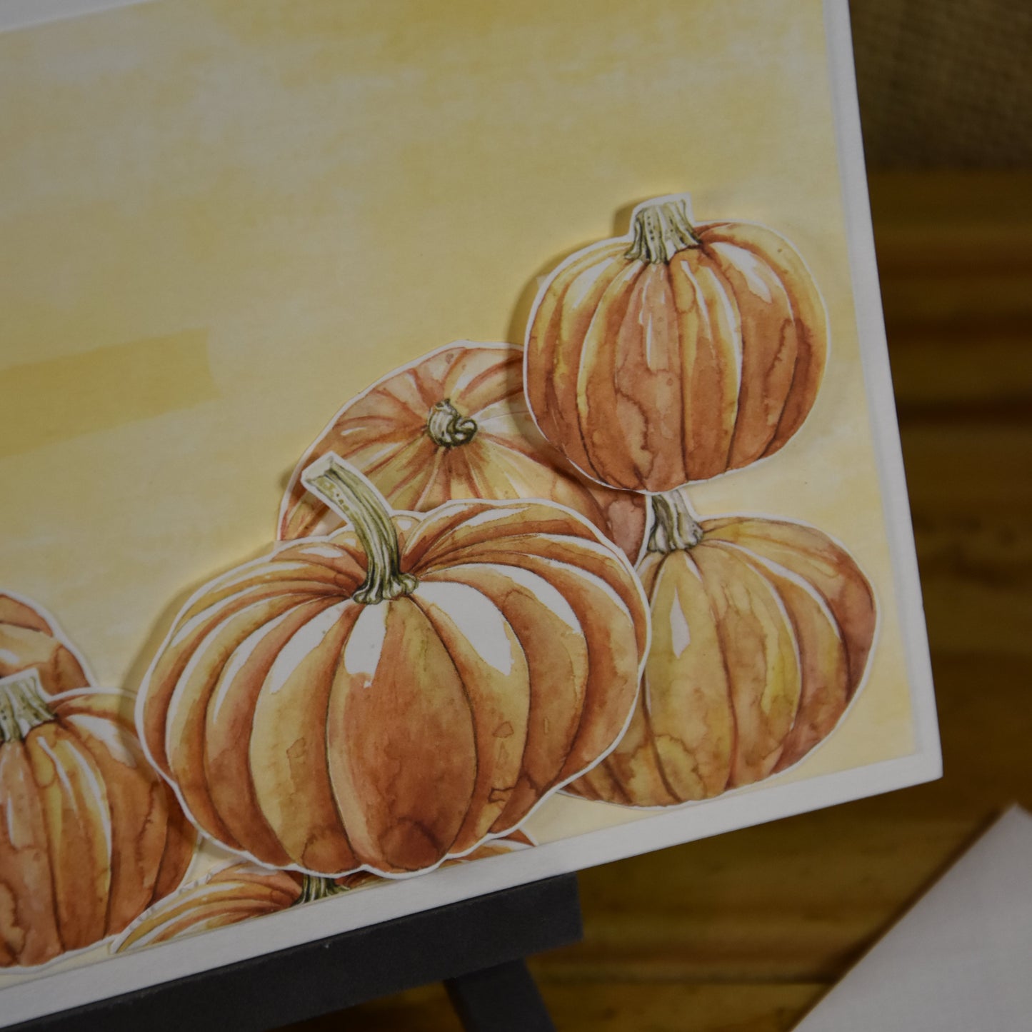 Herbstgrüsse | Postkarte | Kürbis | Erntedank