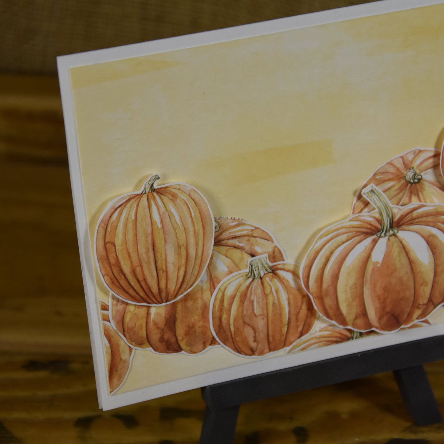 Herbstgrüsse | Postkarte | Kürbis | Erntedank