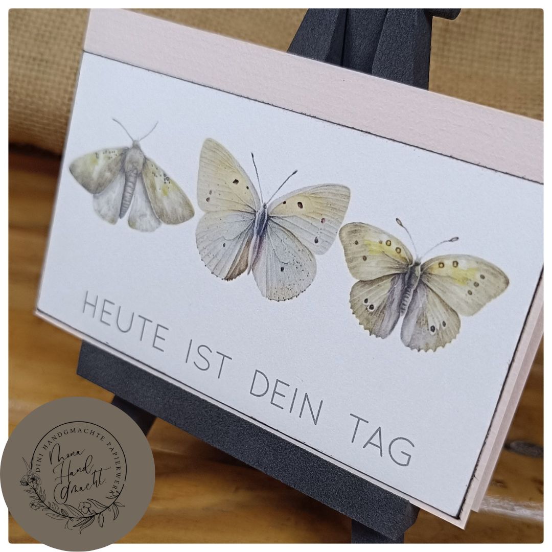 Heute ist dein Tag | Karte | Schmetterlinge | Sommer