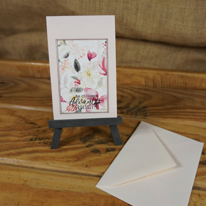 äs chliises Adventsgrüessli | Karte | Floral | Weihnachten | 2.0