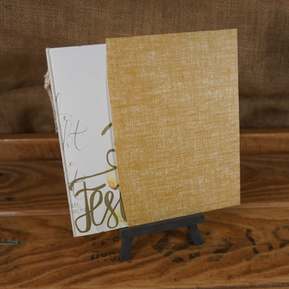 Frohe Festtage | Doppel Karte | gelb | Floral | Weihnachten