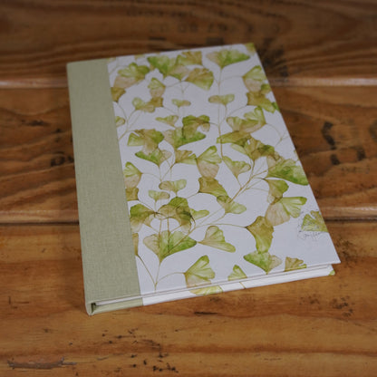 Haftnotizblöckchen | Blätter | Ginkgo | grün | Fuchs