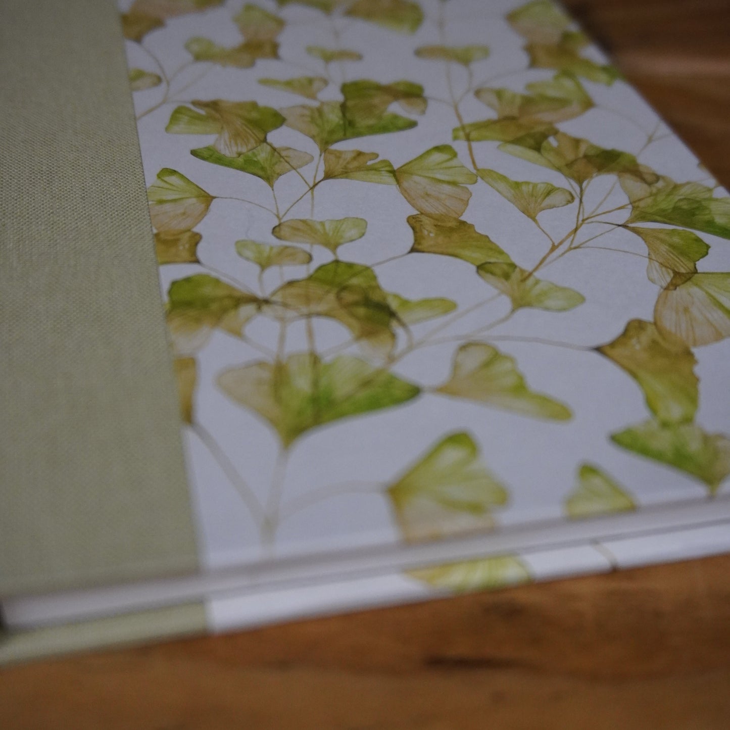 Haftnotizblöckchen | Blätter | Ginkgo | grün | Fuchs