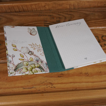 Haftnotizblöckchen | Blattwunder | blau | kleine Erinnerung