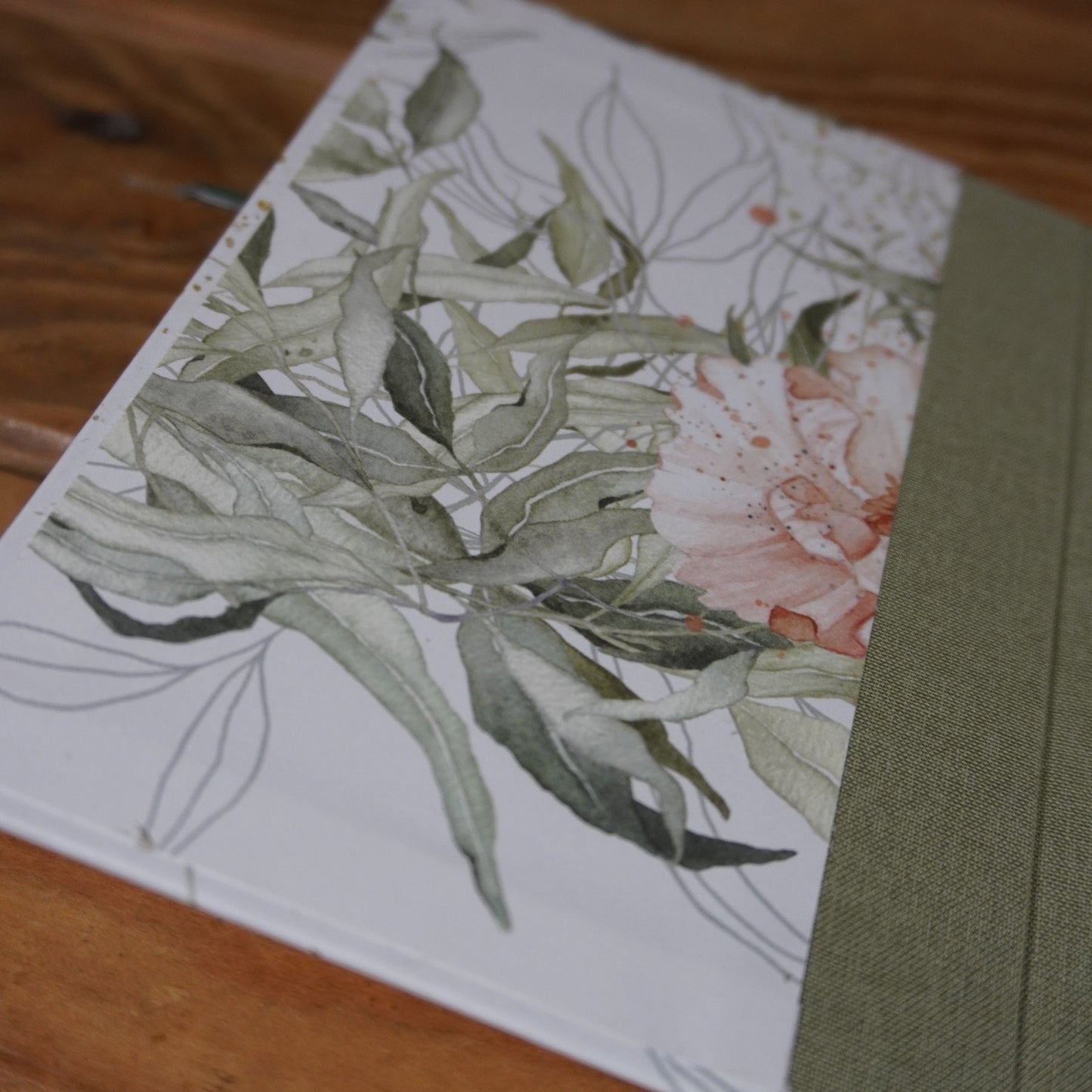 Haftnotizblöckchen | Blätter | Mohn | grün | Fuchs