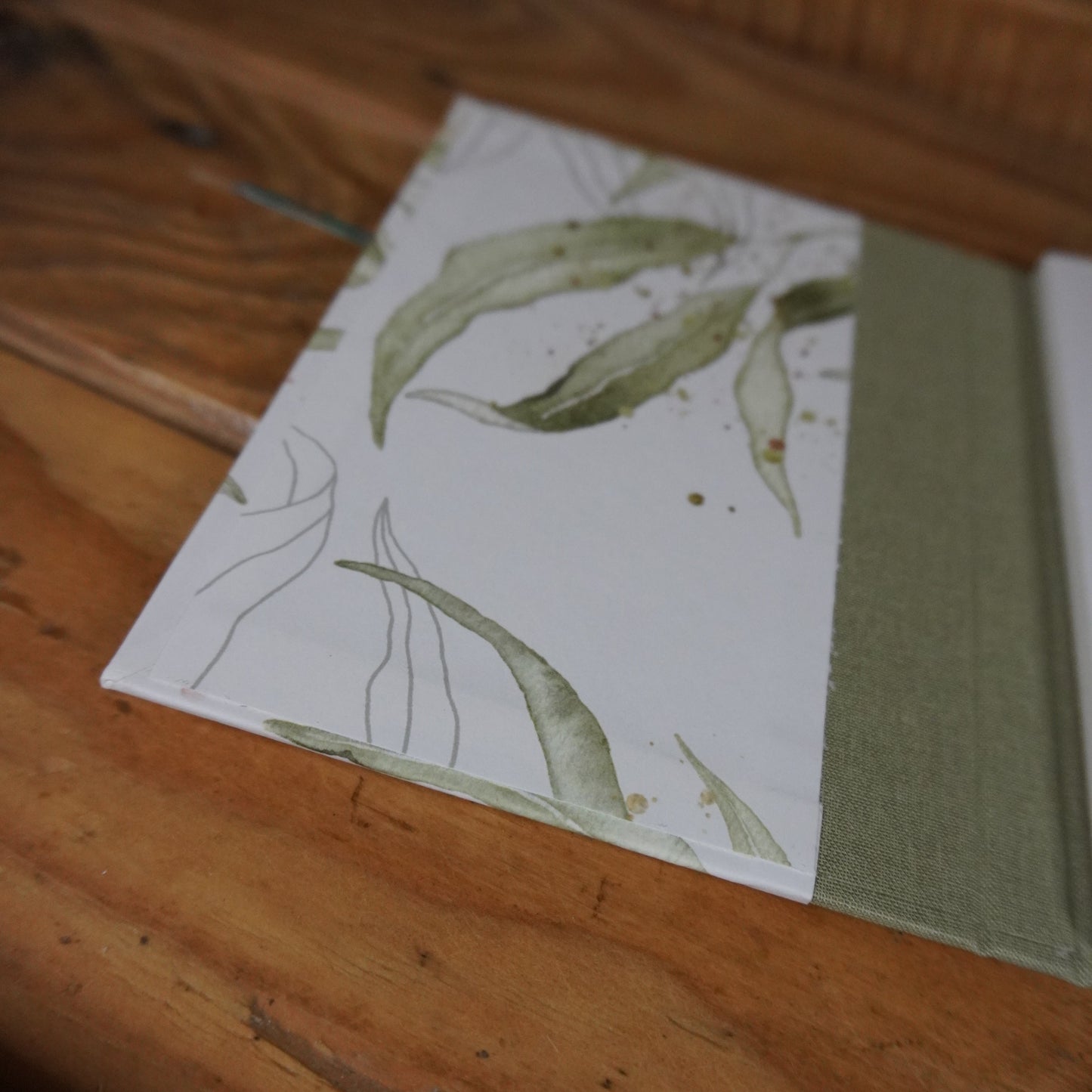 Haftnotizblöckchen | Blätter | grün | kleine Erinnerung