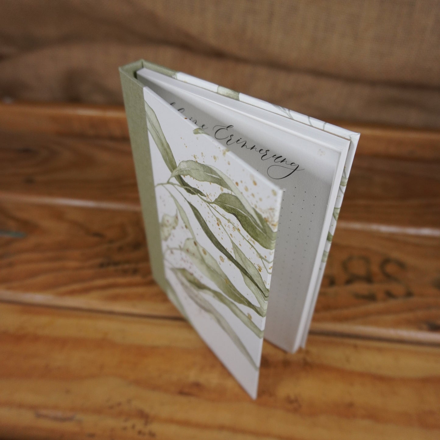 Haftnotizblöckchen | Blätter | grün | kleine Erinnerung