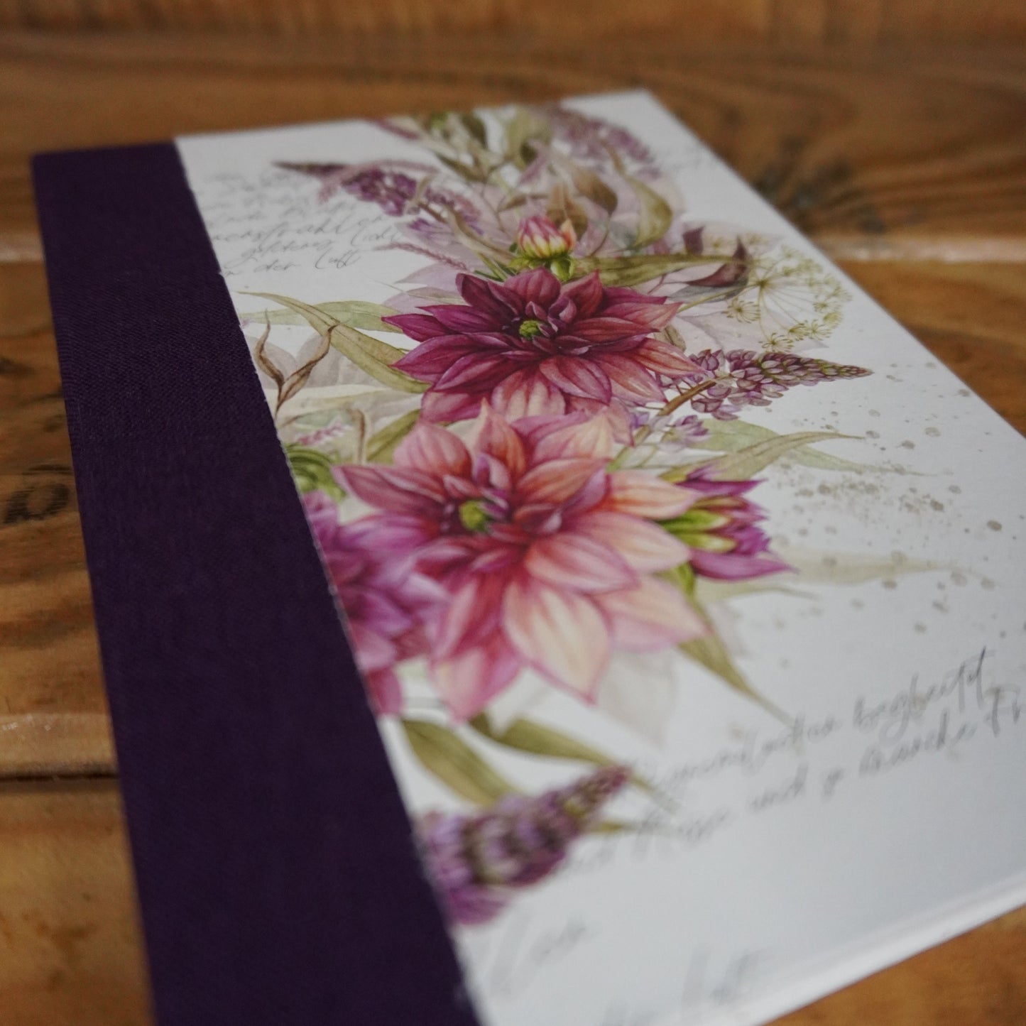 Haftnotizblöckchen | Dahlie | Sommerpracht | kleine Erinnerung