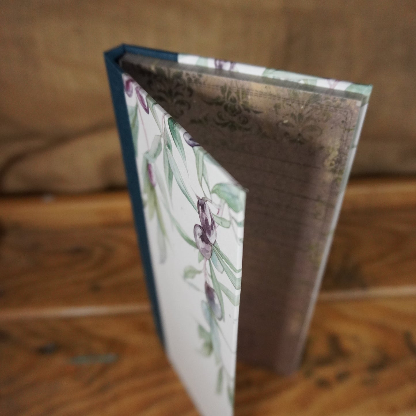 Haftnotizzettel | Olive | Naturklang | Blau