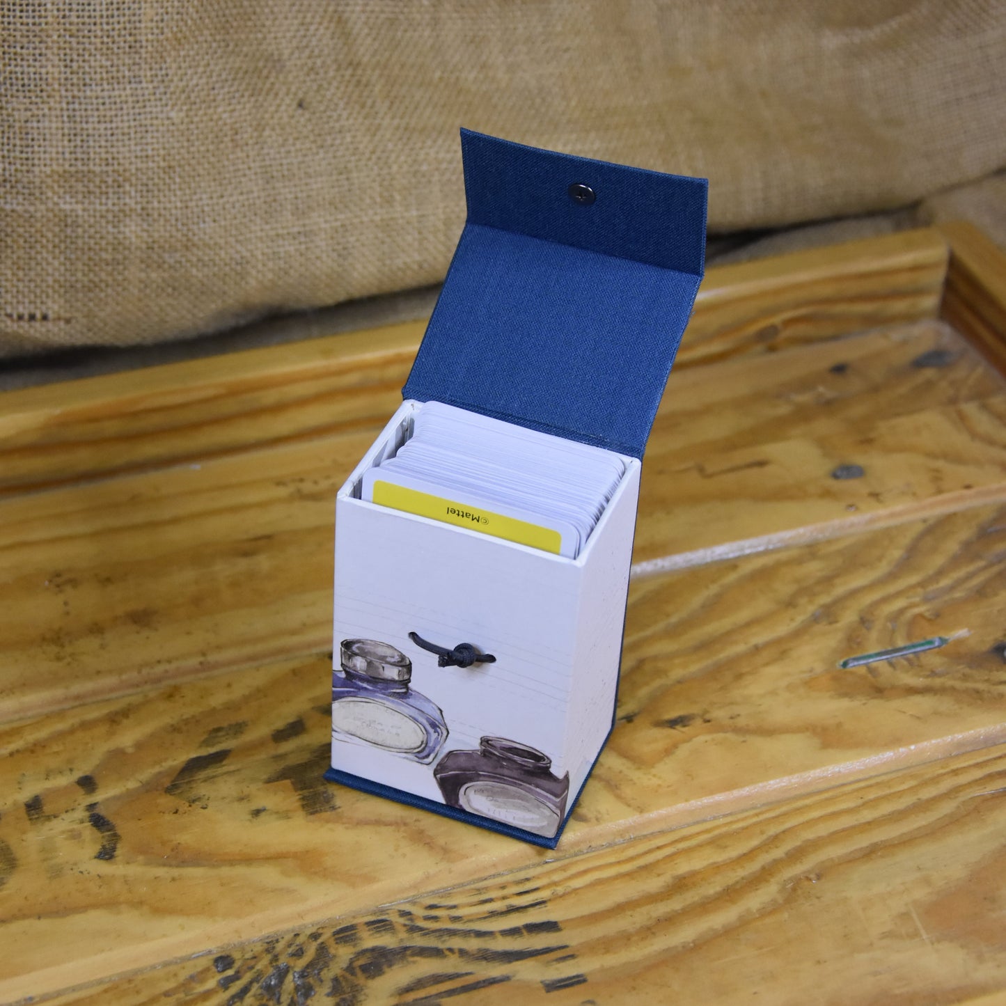 Farbkartusche | Kartenspielbox | Schachtel | Blau