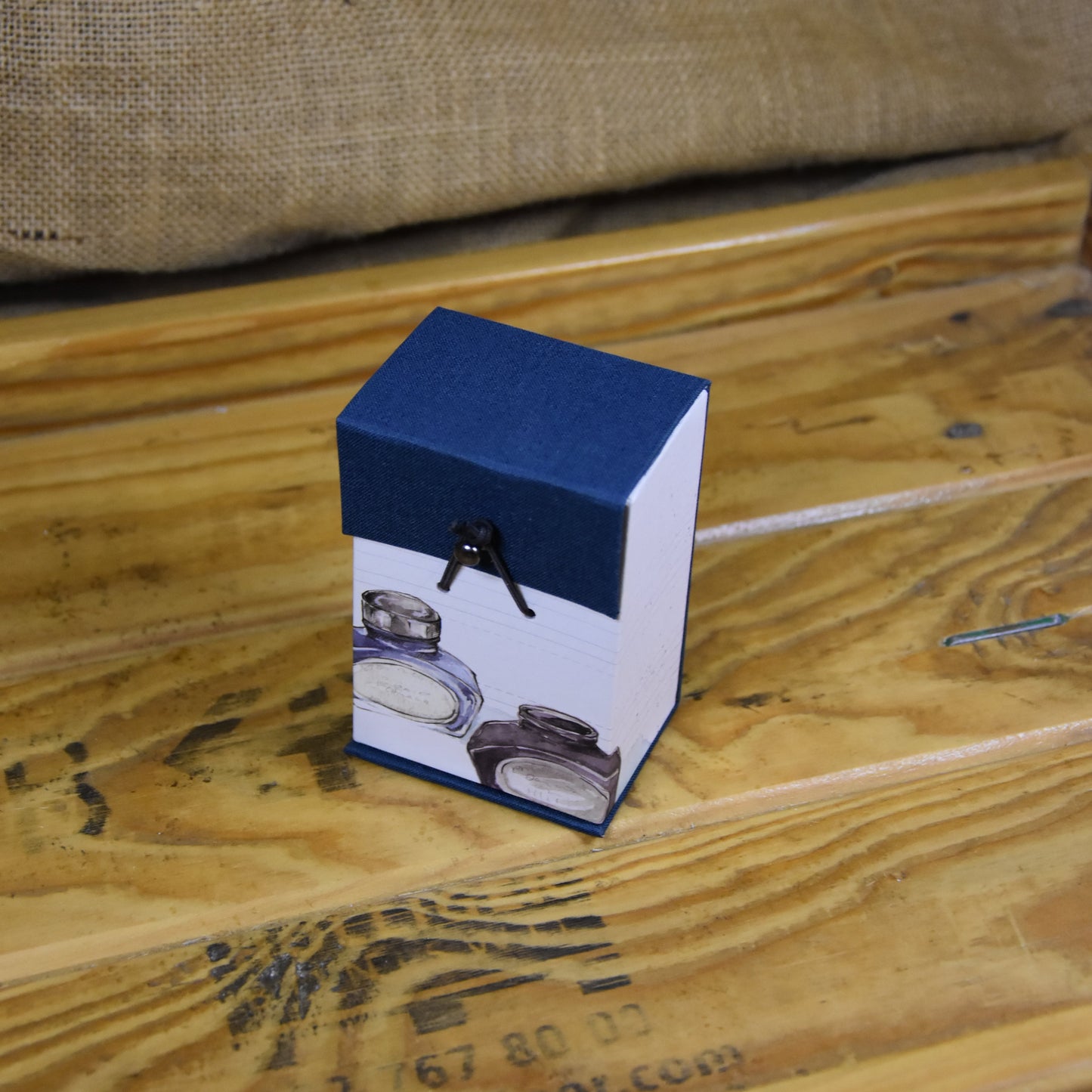 Farbkartusche | Kartenspielbox | Schachtel | Blau