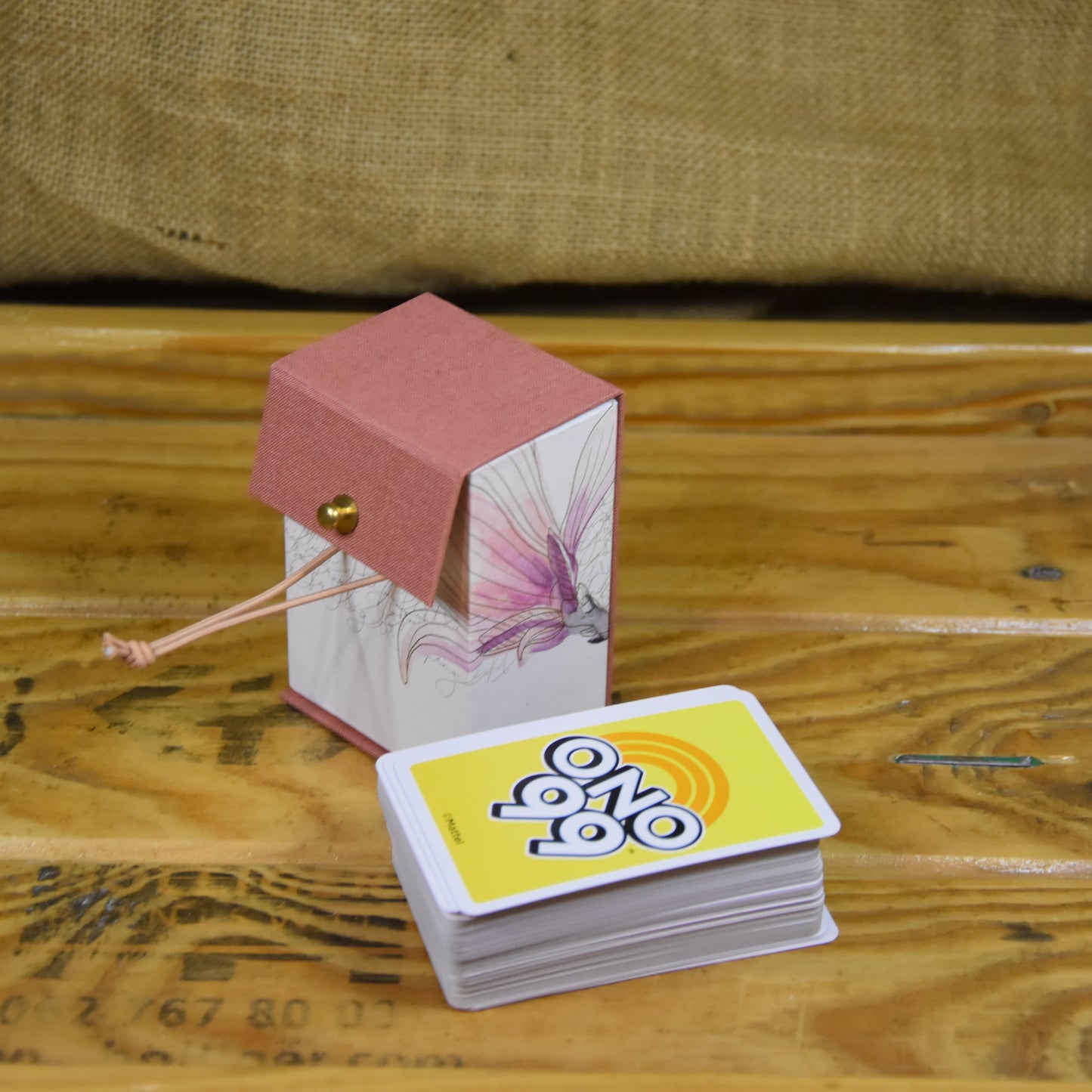 Magnolia | Kartenspielbox | Schachtel | Rosa