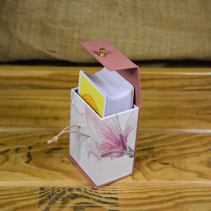 Magnolia | Kartenspielbox | Schachtel | Rosa