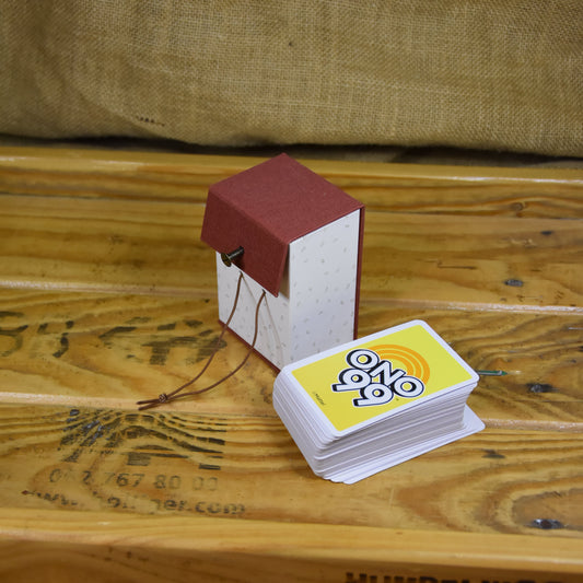 Blätter | Kartenspielbox | Schachtel | Rot