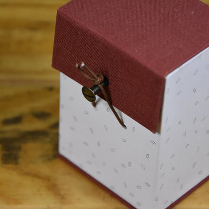 Blätter | Kartenspielbox | Schachtel | Rot