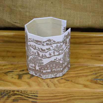 Abschminkpads-Aufbewahrungsbox | Schachtel | mit Abschminkpads | Scherrenschnitt