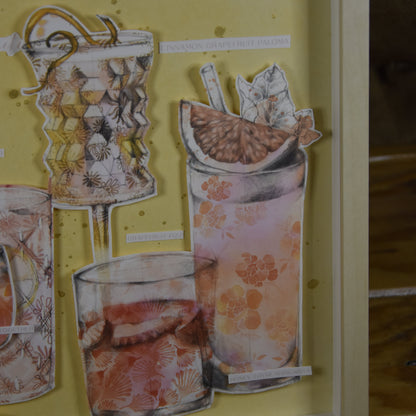 Bilderrahmen | Your Favorite | Gelb | Coctailgläser