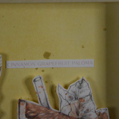 Bilderrahmen | Your Favorite | Gelb | Coctailgläser