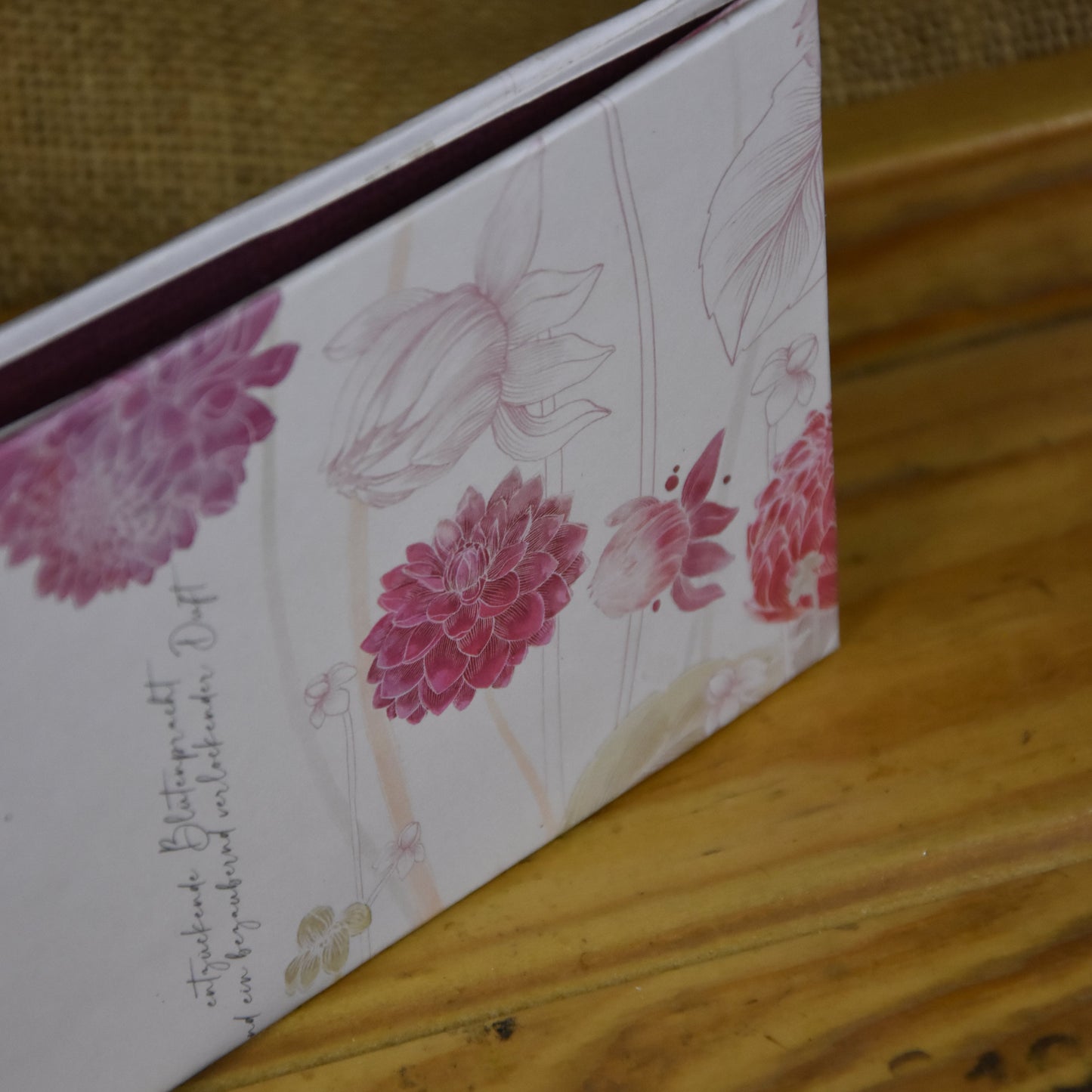 Dahliacover | Querformat | Buch | 26x9cm