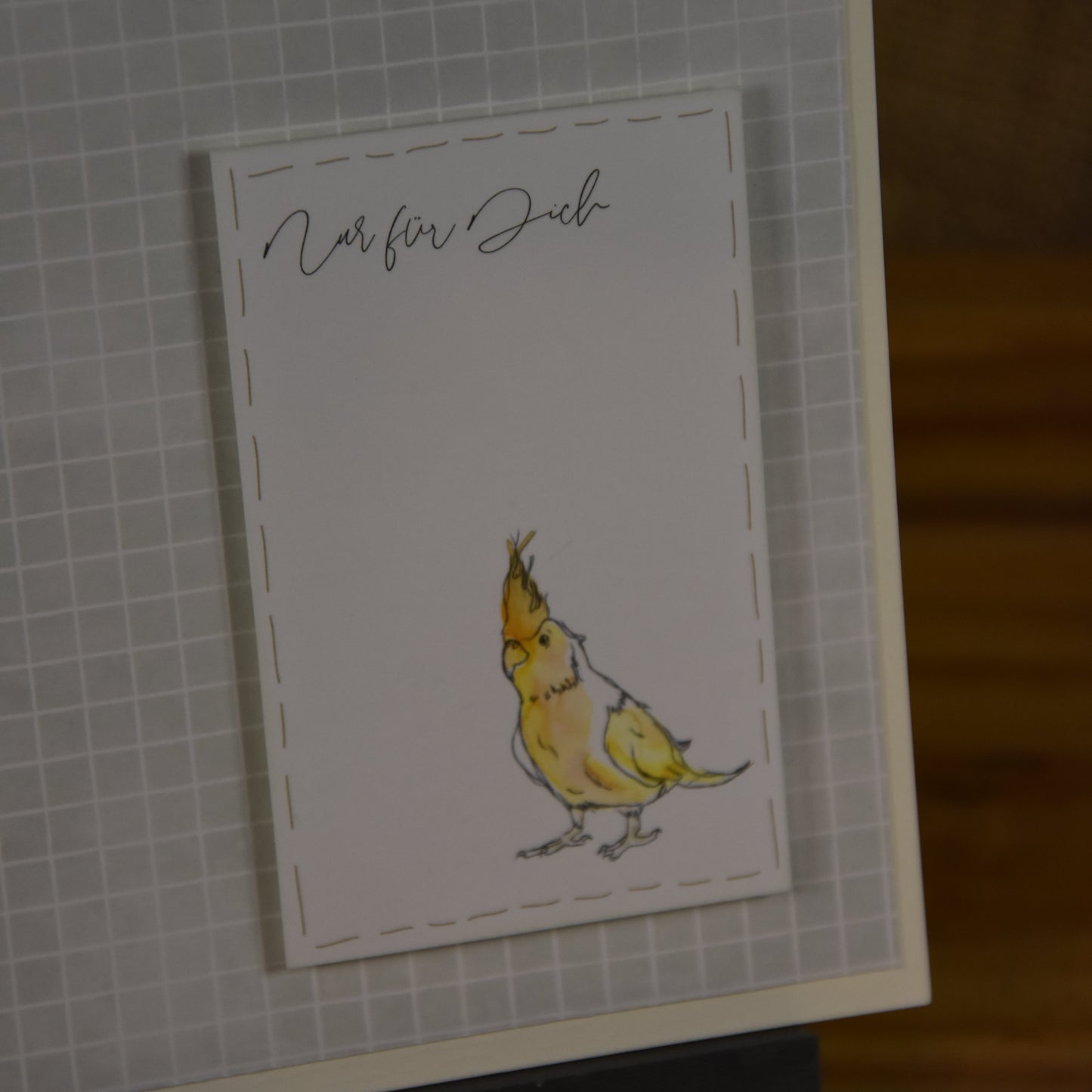 Vielen Dank | Postkarte | Vogelmotiv | Dankeschön