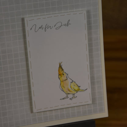 Vielen Dank | Postkarte | Vogelmotiv | Dankeschön