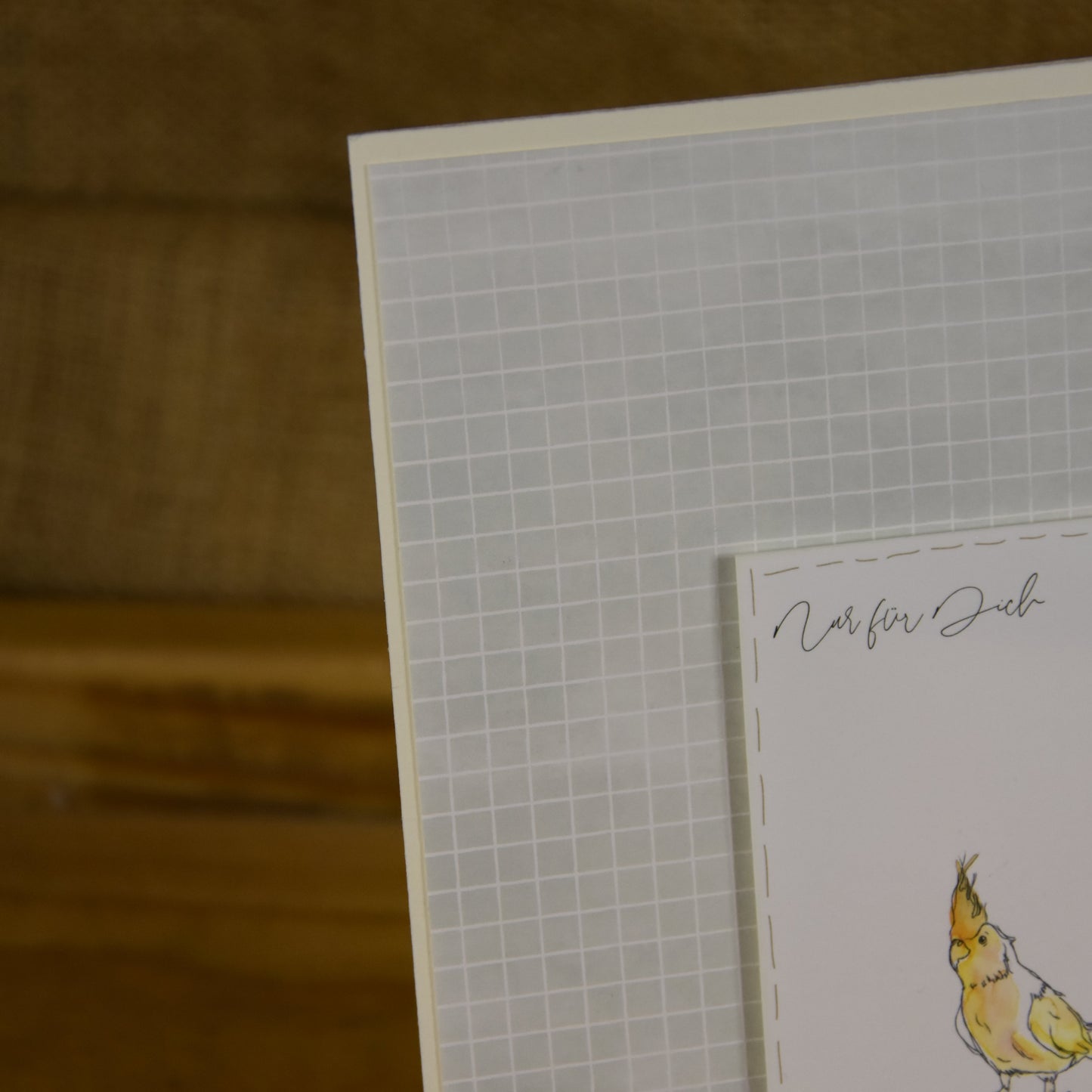 Vielen Dank | Postkarte | Vogelmotiv | Dankeschön