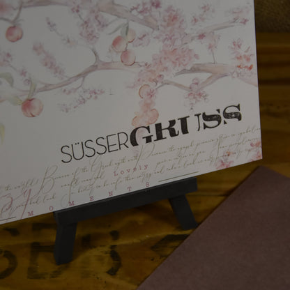 Blütenzweige | Doppelkarte | Süsser Gruss