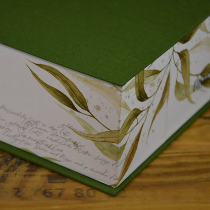 Schmuckkästchen | Schachtel | Blattgeflüster | grün