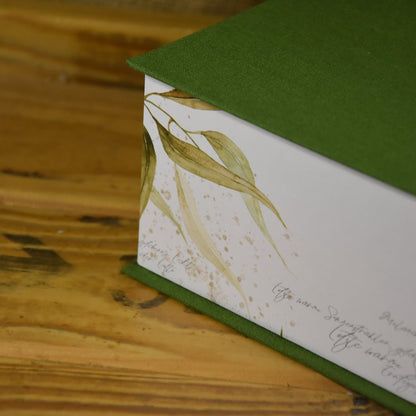 Schmuckkästchen | Schachtel | Blattgeflüster | grün