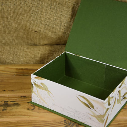 Schmuckkästchen | Schachtel | Blattgeflüster | grün