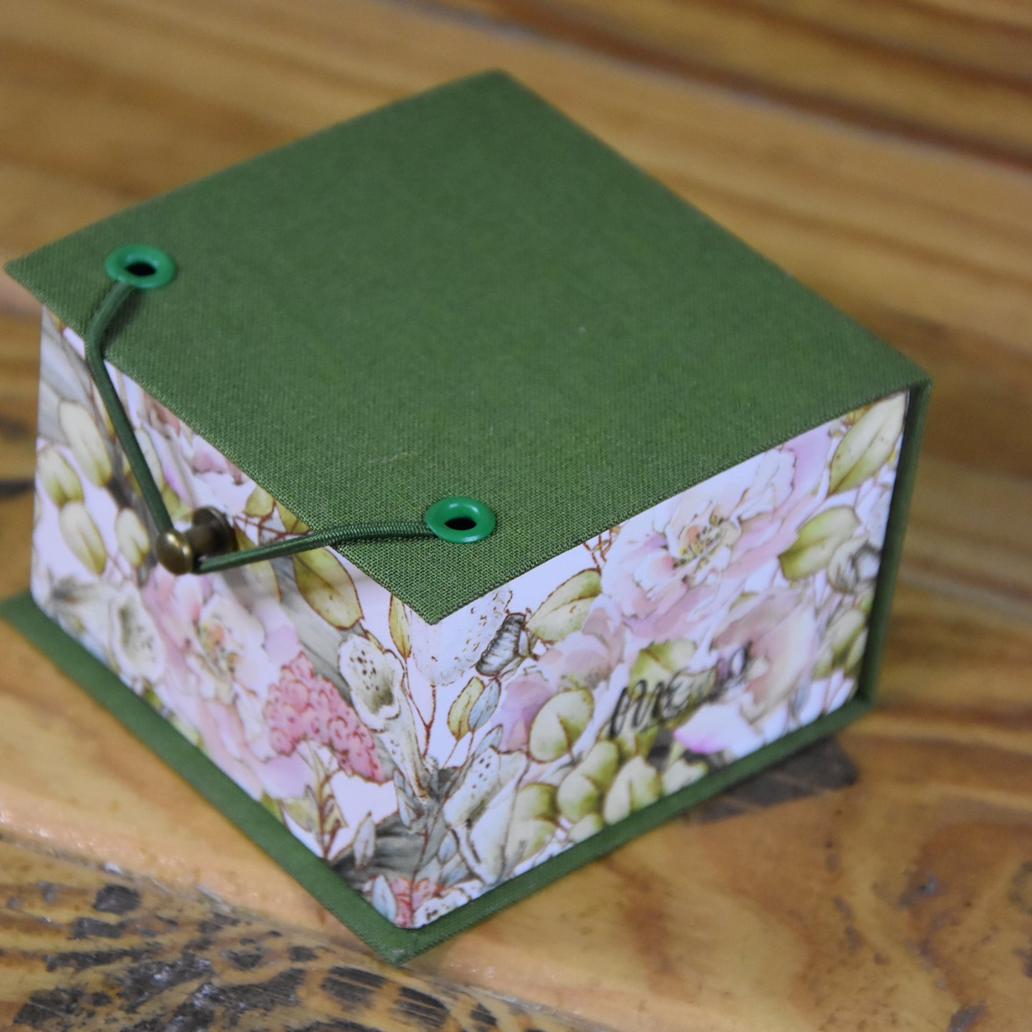 Schmuckkästchen | Schachtel | Blumentanz | grün