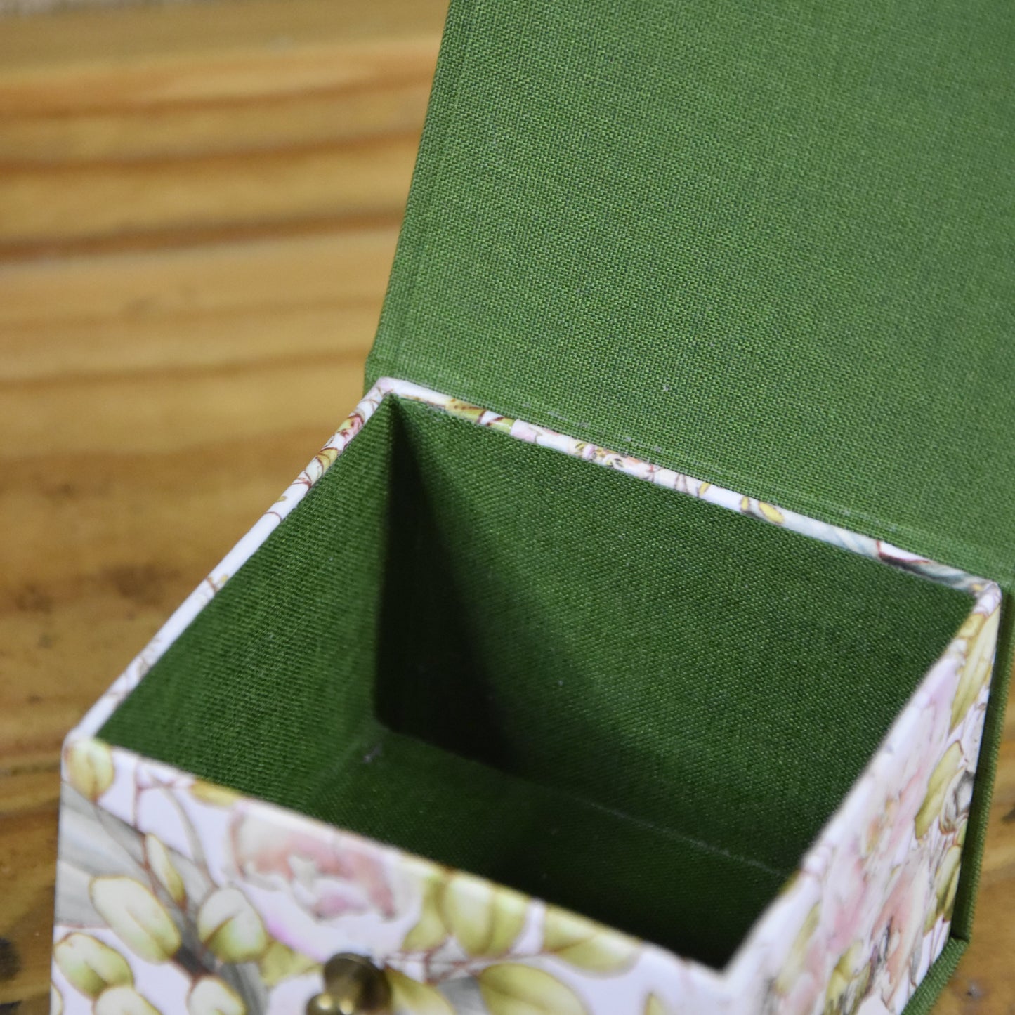 Schmuckkästchen | Schachtel | Blumentanz | grün