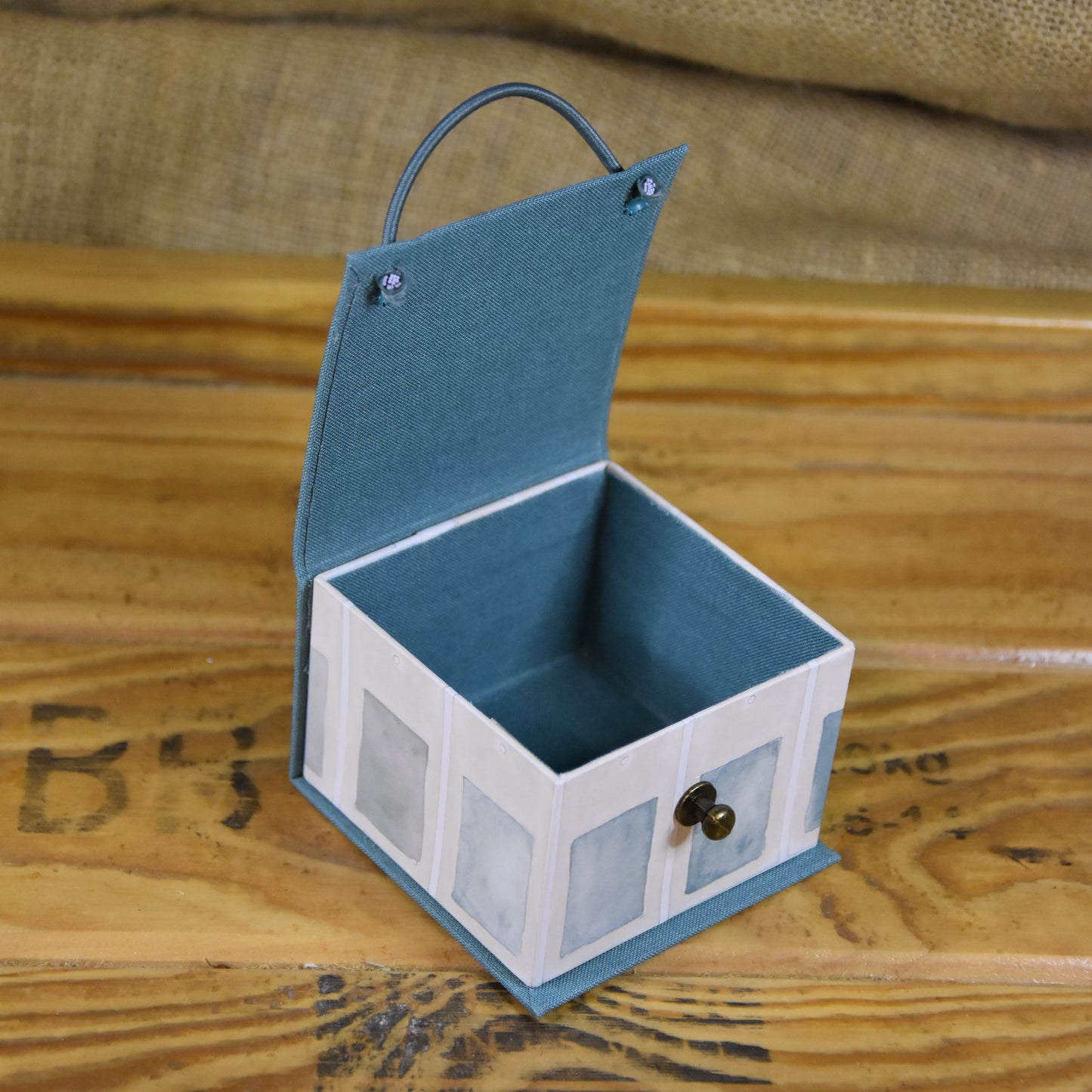 Schmuckkästchen | Schachtel | Farbpalette | blau